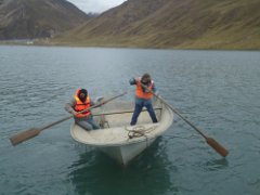 Levantamiento Batimétrico Monohaz de Embalse Huascacocha - Junín 2014